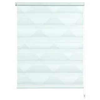 GARDINIA Rollo »EASYFIX«, weiß|grau, Polyester - weiss