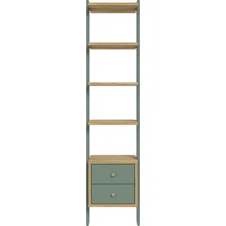 Forte Standregal 44,2 x 41,5 x 185,6 cm Grün