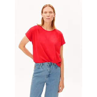 IDAARA T-SHIRT |  100% Bio-Baumwolle - rot (XS)