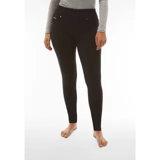 Shapingleggings FREDDY "NOW SKINNY YOGA", Damen, Gr. S (36), N-Gr, schwarz, Web, Obermaterial: 84% Baumwolle, 16% Elasthan, figurbetont lang, Hosen Shapingleggings, mit Lifting & Shaping Effekt und Umschlagbund