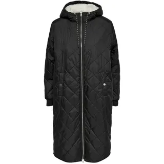 ONLY Damen ONLNEWSANDY Quilt Coat CC OTW 15295389,Schwarz,S