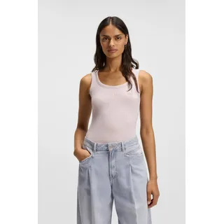 BOSS ORANGE Longtop »Ematite Premium Damenmode«, mit Rundhalsausschnitt, lila