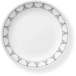 CORELLE Speiseteller Cusco 21,6 cm | Premium Essgeschirr aus einzigartigem dreifach gepresstem VitrelleTM Glas | Backofenfest bis 175°C | Mikrowellengeeignet | Gefrier- & spülmaschinenfest