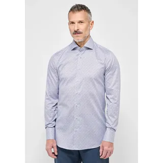 Langarmhemd ETERNA "SLIM FIT", Herren, Gr. 41, Normalgrößen, rot, Twill, 100% Baumwolle, schmal, Manschette, Hemden Langarmhemd, NON IRON (bügelfrei)