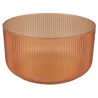 Urban Living Samba Salatschüssel, 4 l, Kunststoff, Durchmesser 23,5 cm x Höhe 12,5 cm, Terracotta