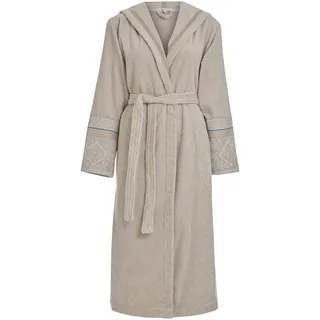Pip Studio Kapuzen-Bademantel Soft Zellige | Khaki - M