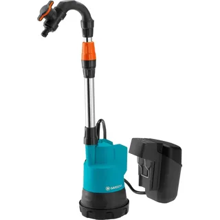 Gardena Akku-Regenfasspumpe 2000/2 18V P4A solo 2.000 l/h