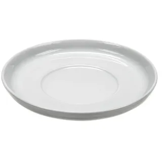 Arzberg Cucina Untertasse für Café-au-lait Tasse 420 ml, Unterteller, Unter Teller, Bianca, Porzellan, 17 cm, 42116-800001-14851