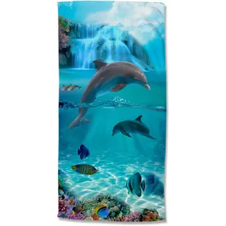 Muller Textiles Will Strandtuch 75 x 150 cm blau