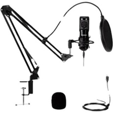 Bild von RGB Streaming Microphone Schwarz Studio-Mikrofon,