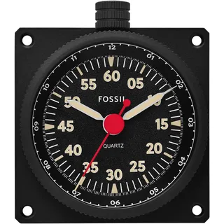 Fossil Tischuhr »SPORT TOURER, FS6084« Büro, Schreibtisch, Schreibtischaccessoire, Quarzuhr, Metall, schwarz