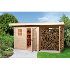 Bild von Gartenhaus 170 A 3,85 x 2,40 m natur