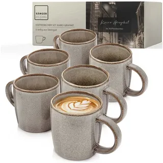 sänger Kaffeebecher 0,4 l Braun 6 St.