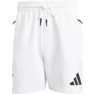 adidas Shorts ADIDAS SPORTSWEAR "Z.N.E", Herren, Gr. S, N-Gr, weiß (weiß, normal, gr.), Obermaterial: 57% Polyester, 43% Baumwolle, Hosen Shorts