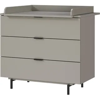 Germania Wickelkommode »Tomino« bis 21 kg modernes Design, B/H/T 105/100/54, Wickelfläche 85 x 75 cm 105 cm, grau
