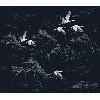 Laura Ashley Vliesfototapete Animalia 280 x 300 cm