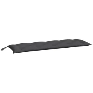 vidaXL Gartenbank-Auflagen 2 STK. Anthrazit 150x50x7 cm Oxford-Gewebe