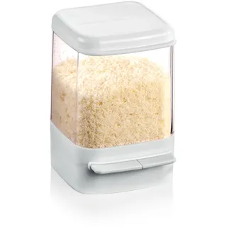 Tescoma PURITY Parmesandose für Kühlschrank, hygienische Aufbewahrung, aus gesundheitlich unbedenklichem Kunststoff, spülmaschinenfest, Dosierung für kleine und große Portionen