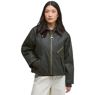 Barbour Arlene Jacke - Fern / Ancient Tartan - XS
