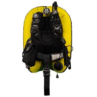Oms Ss Comfort Harness Iii Signature With Performance Mono 32 Lbs Flügel - Speed Yellow / Black - One Size