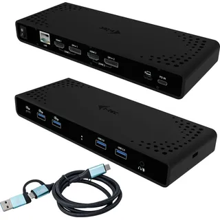iTEC i-tec Universal Dual 4K Display Docking Station + Power Delivery 85W