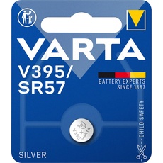 Varta Uhrenbatterie 1,55V Typ V395/SR927/SR57/AG7 (Batterie für Armbanduhr)