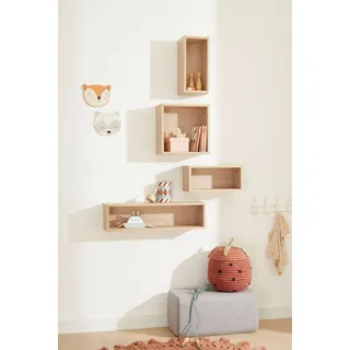 Paidi Wandbox Breit Wandregal 70 x 18,7 x 18,5 cm Braun
