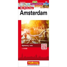 Stadtplan Amsterdam 1:16 500