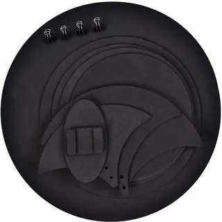 Cocoarm Drum Pad Praktikabilität Schlagzeug Schalldämpfer 10 stück Stumm Schalldämpfer Praxis Pad