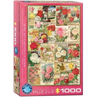 Eurographics Rosen Saatgutkataloge (1000, Teile)