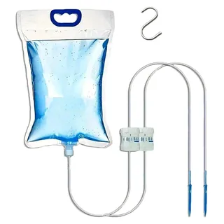 Bewässerungsbeutel 5,2L, Automatischer Tropfbewässerungsbeutel | Transparent und Automatisch für Garten, Bäume, Innenbereich, Blumenbeet, Urlaub, Balkon, Gewächshaus, Hochbeet