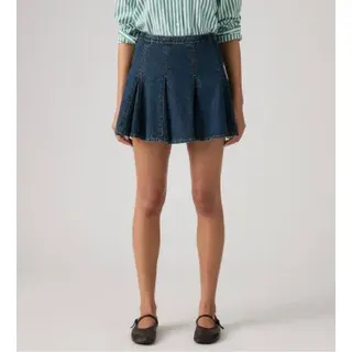 Levi's für Damen. 005DV-0003 Rock Godet Mini navy (25), Lässig, Baumwolle, Marine