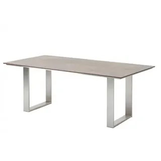 Niehoff Gartentisch 180 x 95 x 76 cm Grau