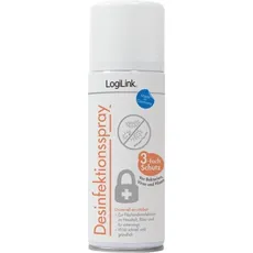LogiLink, Desinfektionsmittel, Flächendesinfektionsspray (200 ml)