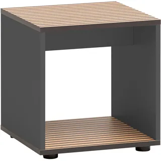 Schildmeyer Sitzhocker Katta 158596, anthrazit/Akustikpaneel Optik, 40 x 40 x 42 cm