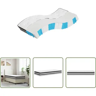 The Living Store Matratze Taschenfederkern Mittel 90x200 cm