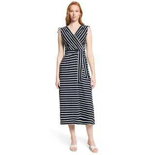 Betty Barclay Jerseykleid Blau/Weiß 38