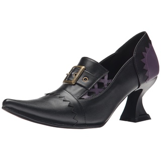 Ellie Shoes Damen 301 Quake Witch Shoe, Schwarzes Polyurethan, 40.5 EU