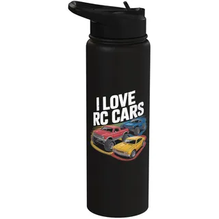 Ich liebe RC Cars Fun Vehicles Play Stainless Steel Insulated Water Bottle