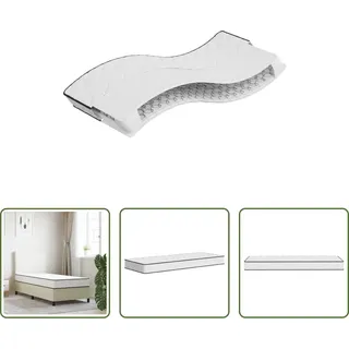 The Living Store Matratze Bonnell-Federkern Mittel 80x200 cm