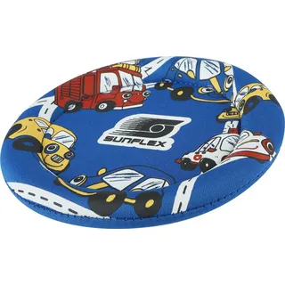 Sunflex Wurfscheibe Youngster Cars Wurfring Flugscheibe Neopren Kinder Werfen