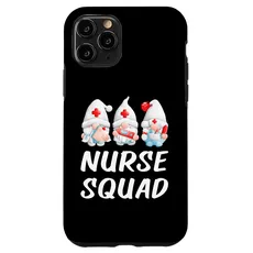Hülle für iPhone 11 Pro Nurse Squad Niedlicher Zwerg Cartoon Krankenschwestern Team Matching Nursing