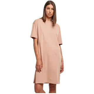 Urban Classics Organic Oversized Slit Kurzes Kurzarmkleid - Amber - S
