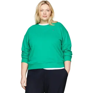 Tommy Hilfiger Damen Chino Hose Curve Mid Core Slim Straight Pant Knöchelfrei, Blau (Desert Sky), 54