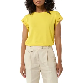 Comma Ärmelloses Shirt mit Zierband