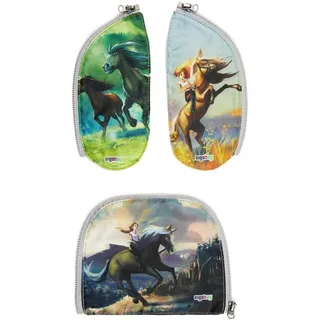 ergobag Zippies Set 3-teilig Pferde Abenteuer mehrfarbig - Grün