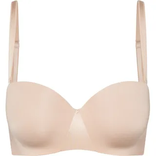 CHANTELLE ESSENTIALL, Bandeau T-Shirt-BH, Unnsichtbare Unterwäsche für Damen, Beige Dore, 75D