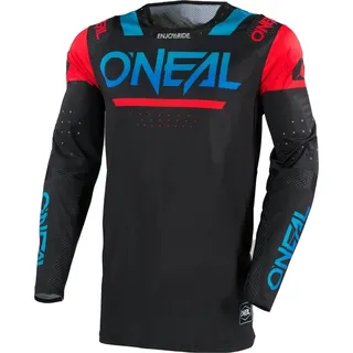 O'Neal Oneal Prodigy Five-Four, Trikot - Schwarz/Blau/Rot / XXL