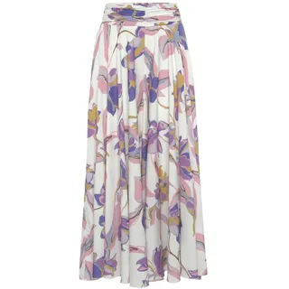 LASCANA Hosenrock Damen Floral Mehrfarbig 34