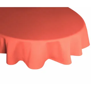 Wirth Tischdecke WirthNatur oval 130 x 190 cm rot